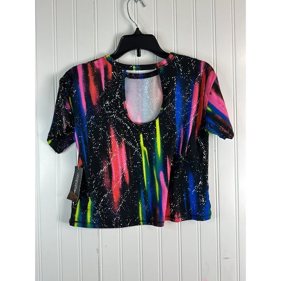 Ideology Big Girls Crop Top Size M (10/12) - Picture 2 of 2
